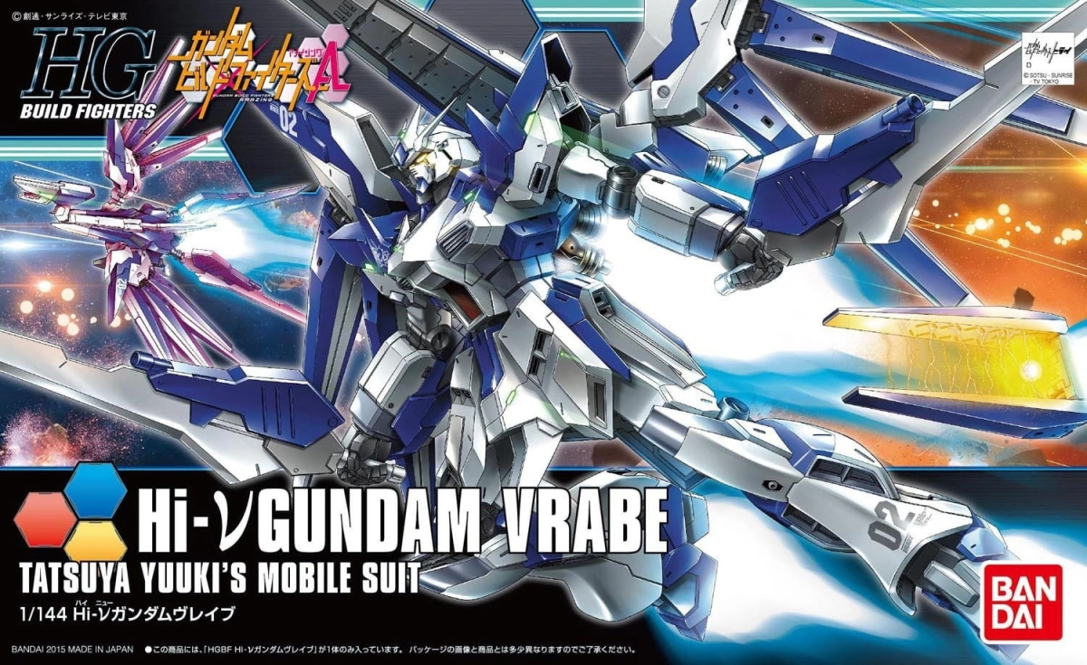 Zdjęcie główne produktu Gunpla RX-93-v2V Hi-v Gundam Vrabe HGBF 1:144