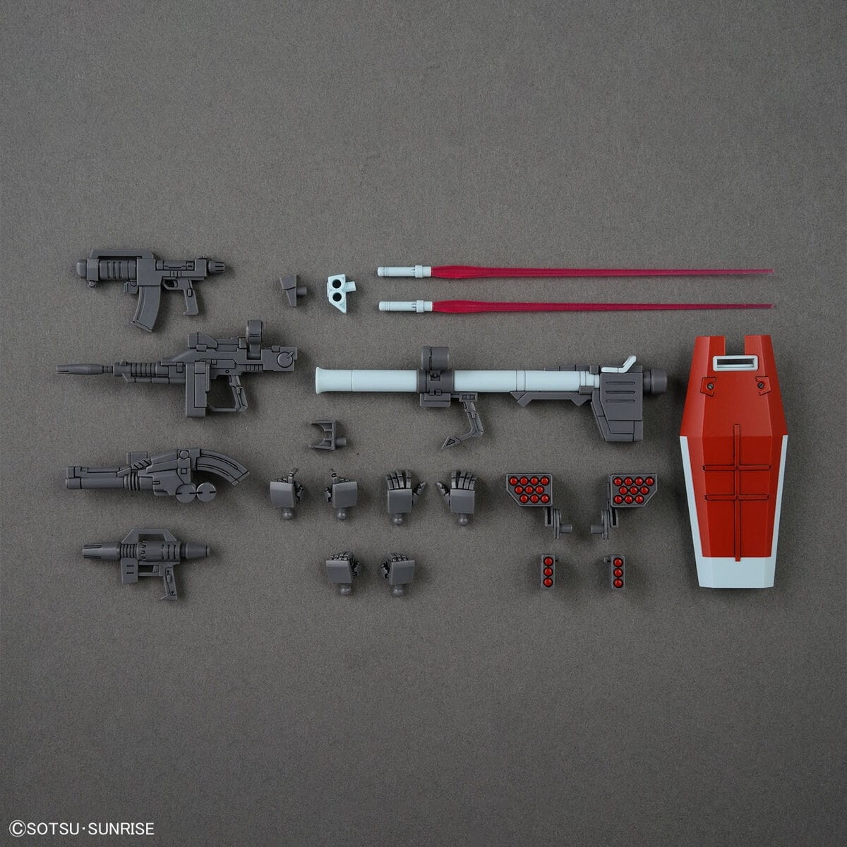 Zdjęcie dodatkowe produktu Gunpla RGM-79 GM (Shoulder Cannon/Missile Pod) HG 1:144