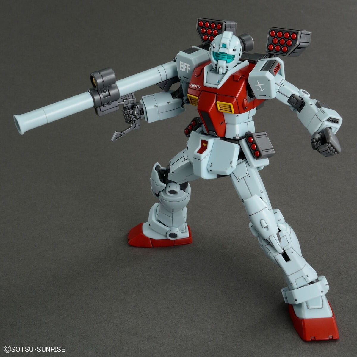 Zdjęcie dodatkowe produktu Gunpla RGM-79 GM (Shoulder Cannon/Missile Pod) HG 1:144