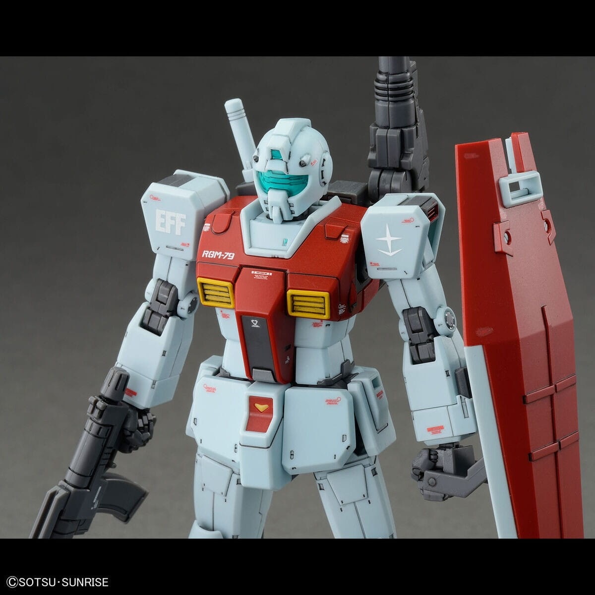Zdjęcie dodatkowe produktu Gunpla RGM-79 GM (Shoulder Cannon/Missile Pod) HG 1:144