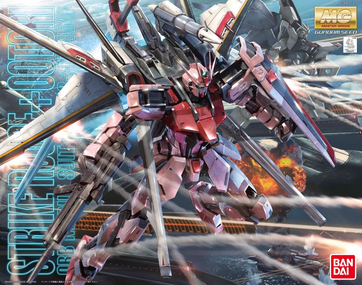 Zdjęcie główne produktu Gunpla MBF-02+EW454F Strike Rouge + Ootori (Ver. RM) MG 1:100