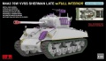 Zdjęcie dodatkowe produktu M4A3 76W VVSS Sherman Late Standard Version Full Interior 1:35 Rye Field Model 5135