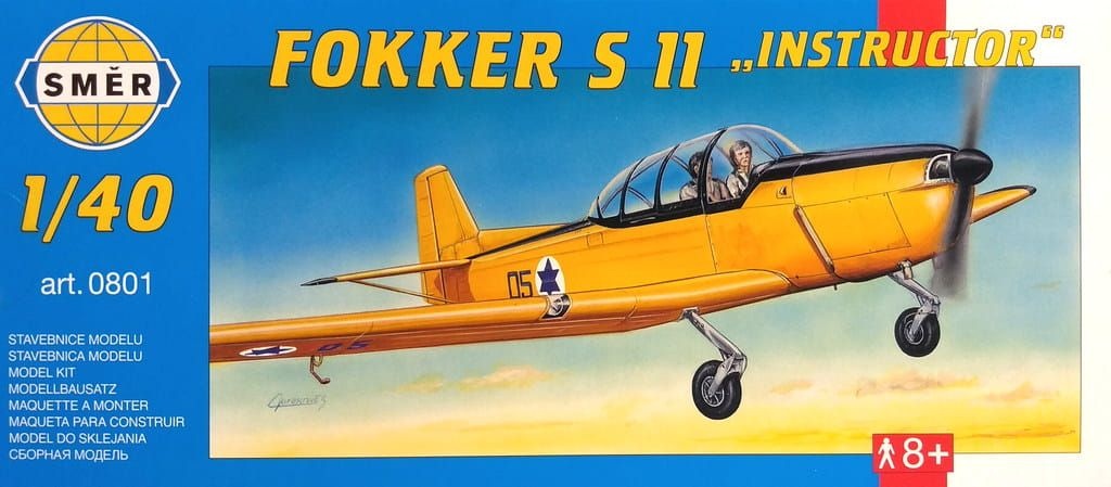 Zdjęcie główne produktu Fokker S-11 Instructor 1:40 Smer 0801