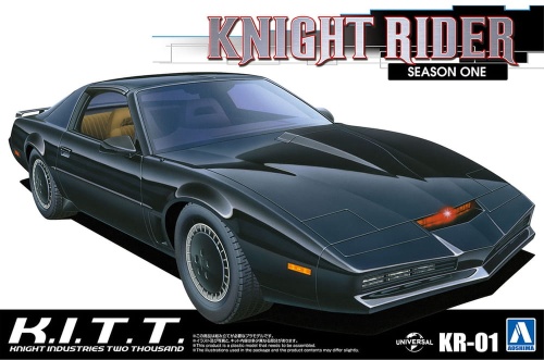 KITT Knight Rider (Season One) Knight 2000 1:24 Aoshima 06320
