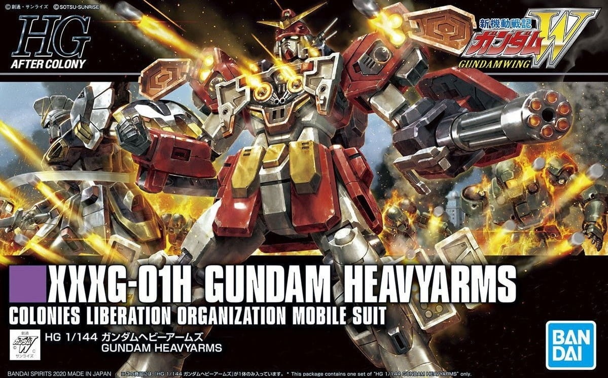 Zdjęcie dodatkowe produktu Gunpla XXXG-01H Gundam Heavyarms HGAC 1:144