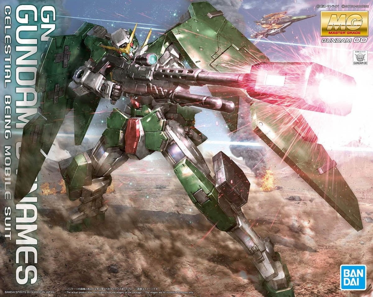 Zdjęcie główne produktu Gunpla GN-002 Gundam Dynames MG 1:100