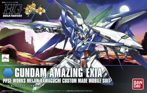 Gunpla PPGN-001 Gundam Amazing Exia HGBF 1:144