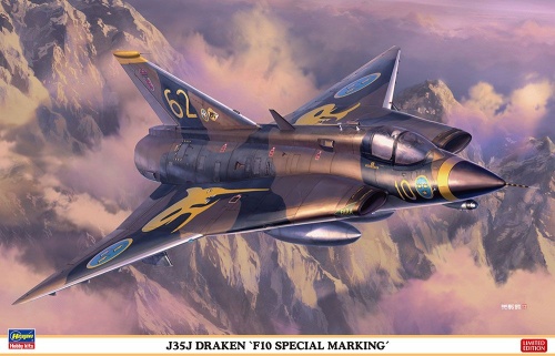 J35J Draken F10 Special Marking 1:48 Hasegawa 07547