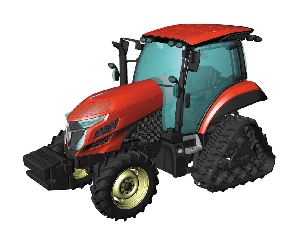 Zdjęcie dodatkowe produktu Traktor Yanmar YT5113A Delta Gąsienicowy 1:35 Hasegawa 66104