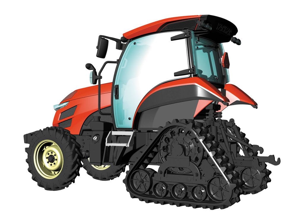 Zdjęcie dodatkowe produktu Traktor Yanmar YT5113A Delta Gąsienicowy 1:35 Hasegawa 66104