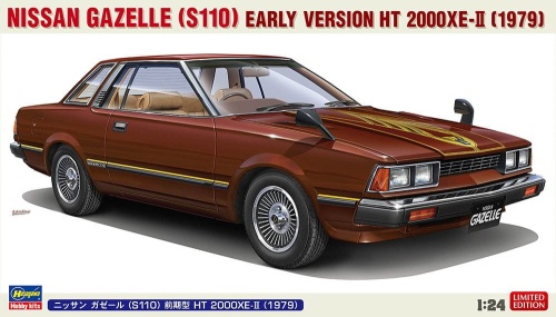 Nissan Gazelle (S110) Early Version HT 2000 XE-II (1979) 1:24 Hasegawa 20731