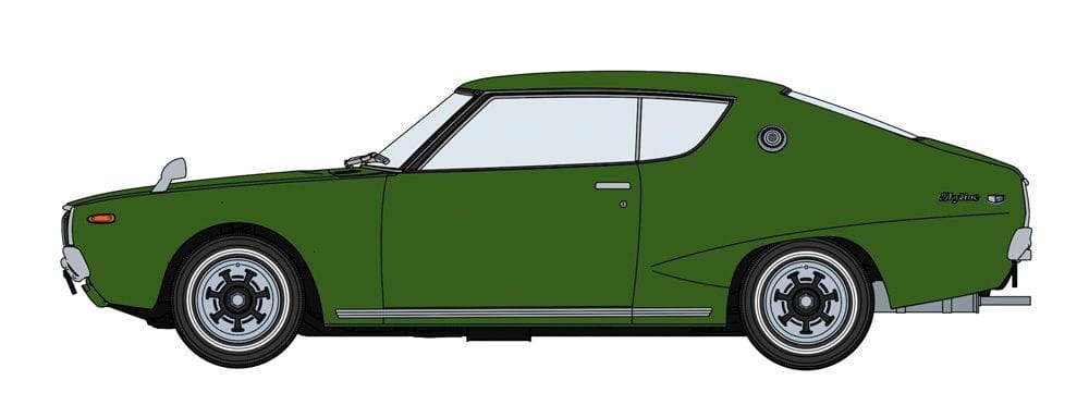 Zdjęcie dodatkowe produktu Nissan Skyline HT 2000GT (KGC110) (1972) 1:24 Hasegawa 20743