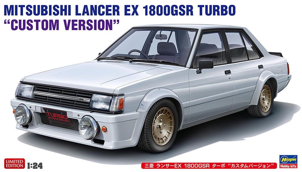 Zdjęcie główne produktu Mitsubishi Lancer EX 1800GSR Turbo Custom Version 1:24 Hasegawa 20740