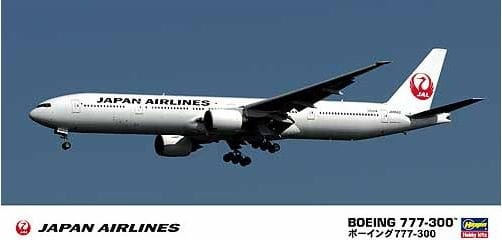 Zdjęcie główne produktu JAL B777-300 (nowe logo) 1:200 Hasegawa 10715