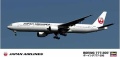Zdjęcie główne produktu JAL B777-300 (nowe logo) 1:200 Hasegawa 10715