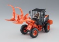 Zdjęcie dodatkowe produktu Ładowarka kołowa Hitachi ZW100-6 Maszyna robocza z chwytakiem do kłód 1:35 Hasegawa 66105