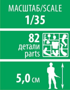 Zdjęcie dodatkowe produktu Sowiecka piechota. Zdobycie Berlina 1945 1:35 Zvezda 3718