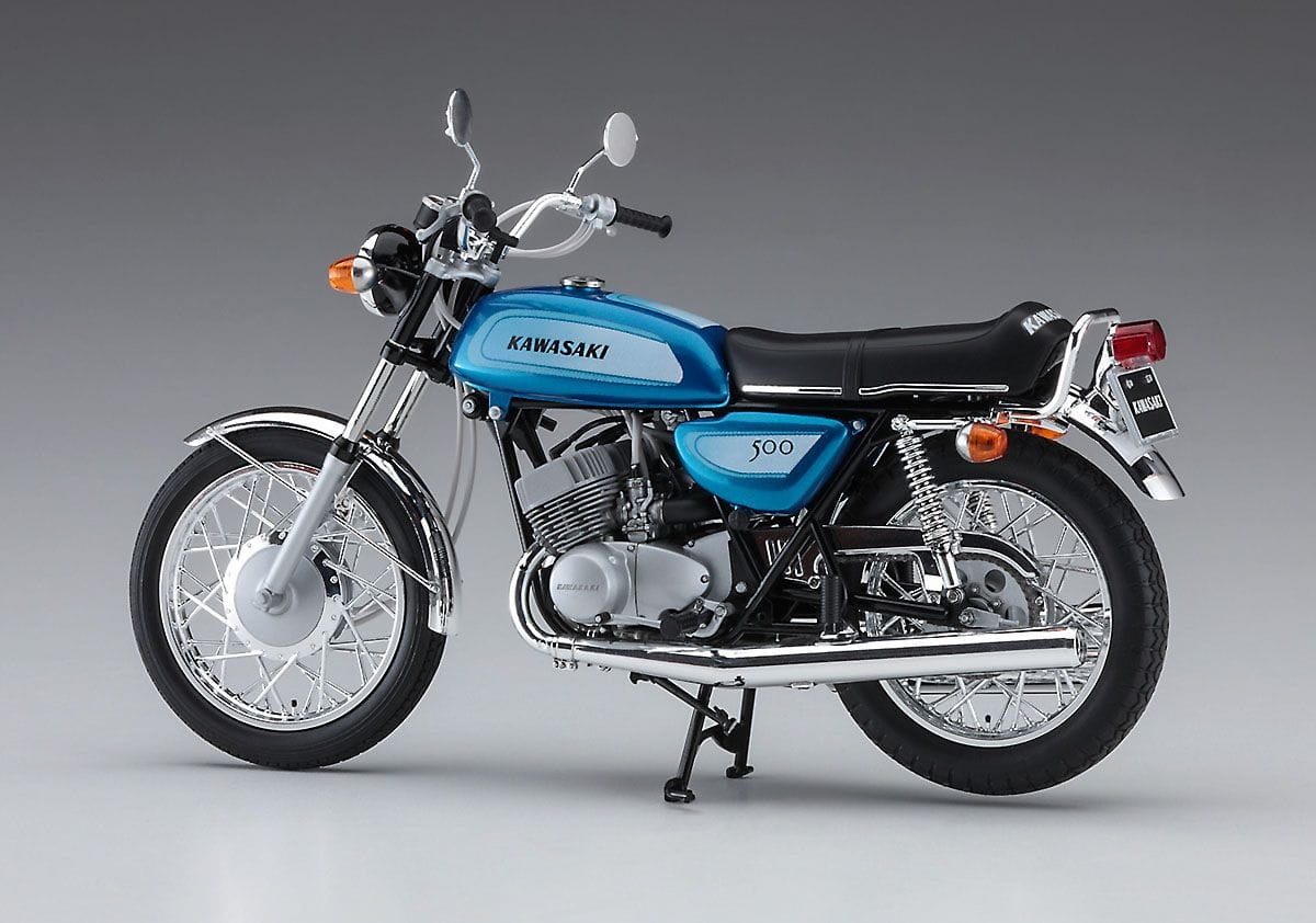 Zdjęcie dodatkowe produktu Kawasaki 500-SS/Mach III (H1A) (1971) 1:12 Hasegawa 21735
