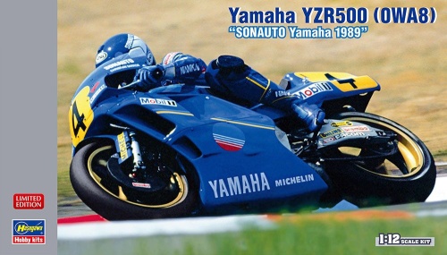 Yamaha YZR500 (0WA8) "Sonauto Yamaha 1989" 1:12 Hasegawa 21768