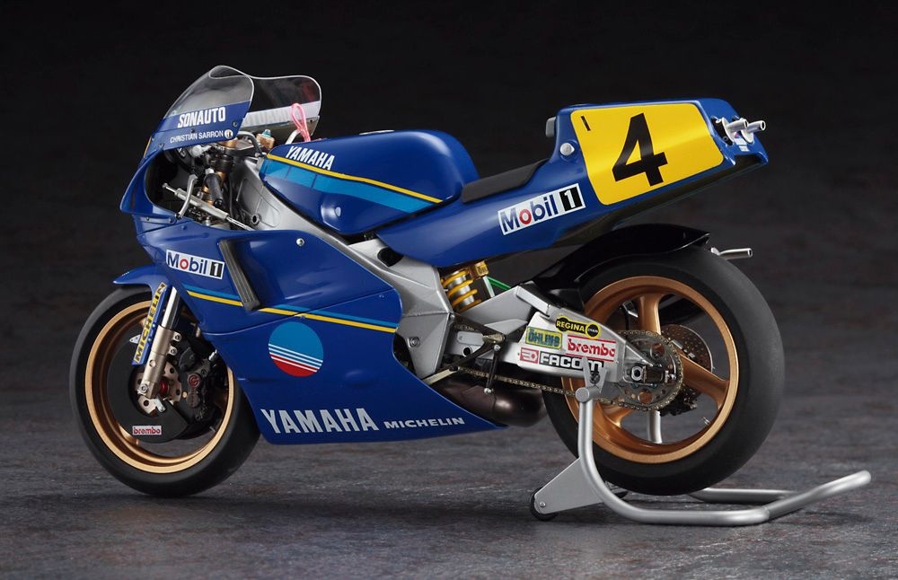 Zdjęcie dodatkowe produktu Yamaha YZR500 (0WA8) "Sonauto Yamaha 1989" 1:12 Hasegawa 21768