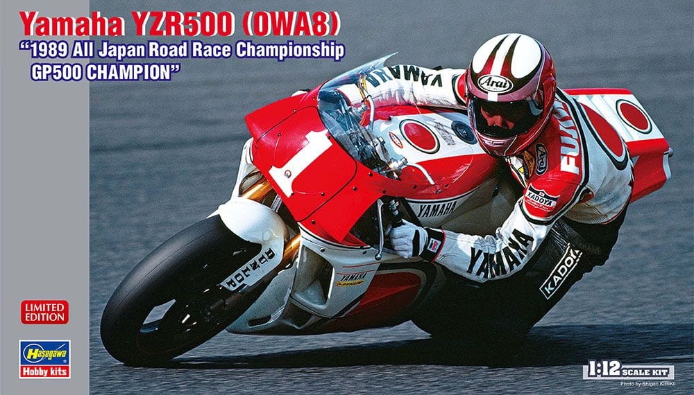 Zdjęcie główne produktu Yamaha YZR500 (OWA8) "1989 All Japan Road Race Championship GP500 Champion" 1:12 Hasegawa 21738