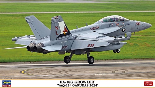 EA-18G Growler VAQ-134 Garudas 2024 1:72 Hasegawa 02487