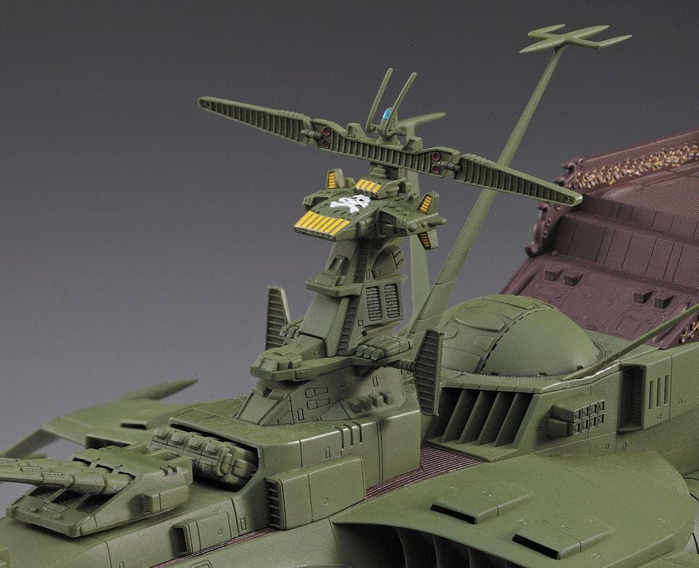 Zdjęcie dodatkowe produktu Galaxy Express 999 Another Story Ultimate Journey Space Pirate Battleship Arcadia Third Ship 1:1500 Hasegawa 64780