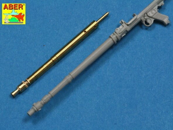 Zdjęcie dodatkowe produktu Lufa do niemieckego czołgowego karabinu maszynowego MG34 1:16 ABER 16L03