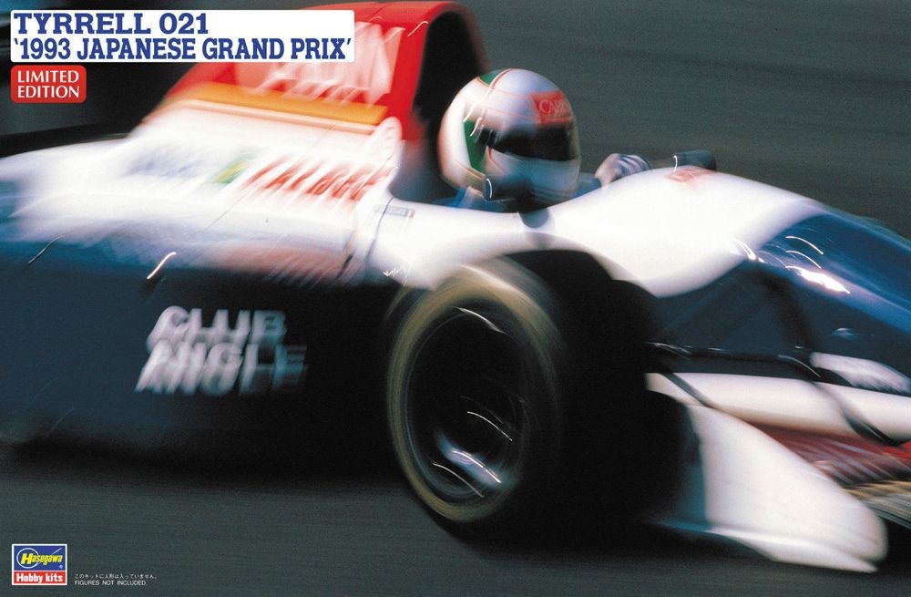 Zdjęcie główne produktu Tyrrell 021 1993 Japanese Grand Prix 1:24 Hasegawa 20738