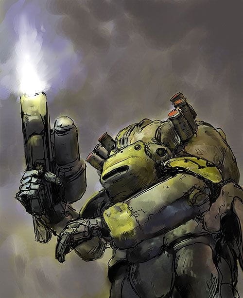 Zdjęcie dodatkowe produktu MK44 Ammoknights Smartgun Equipment and Fixed Armgun Types 1:20 Hasegawa 64107