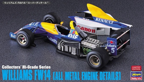 Williams FW14 (All Metal Engine Details) 1:24 Hasegawa CH49