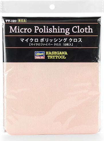 Zdjęcie główne produktu Mikro ściereczki polerskie (zestaw 10 Sztuk) Hasegawa TT121