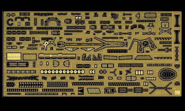 Zdjęcie główne produktu Elementy waloryzujące do IJN Agano Detail Up Basic B 1:350 Hasegawa 72138