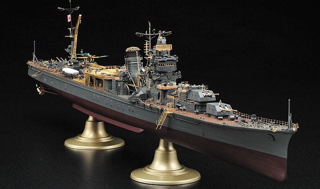Zdjęcie dodatkowe produktu Elementy waloryzujące do IJN Agano Detail Up Basic B 1:350 Hasegawa 72138