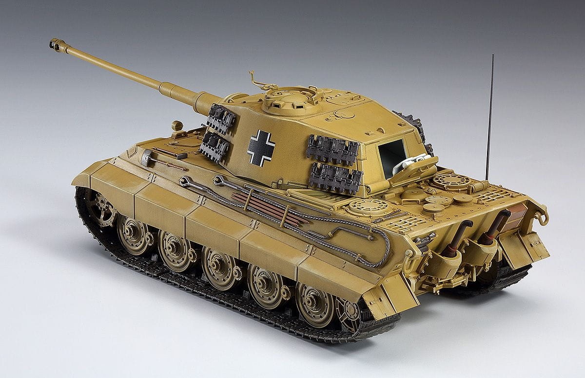 Zdjęcie dodatkowe produktu Pz.Kpfw.VI King Tiger (Henschel) "Tygrys Renu" 1:35 Hasegawa 64759