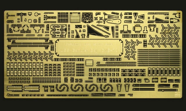 Zdjęcie główne produktu Części fototrawione dla lotniskowca eskortowego USS Gambier Bay 1:350 HAS72145