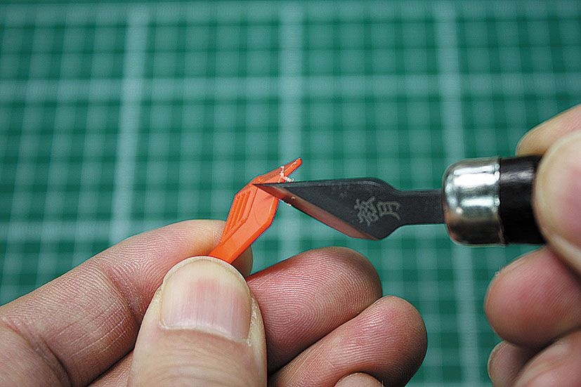 Zdjęcie dodatkowe produktu Nóż z trójkątnym ostrzem Hasegawa TT114