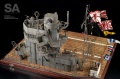 Zdjęcie dodatkowe produktu Mostek IJN Akagi z pokładem lotniczym i myśliwcem A6M2 Zero z wnętrzem silnika i uzbrojeniem 1:35 Border Model BSF002