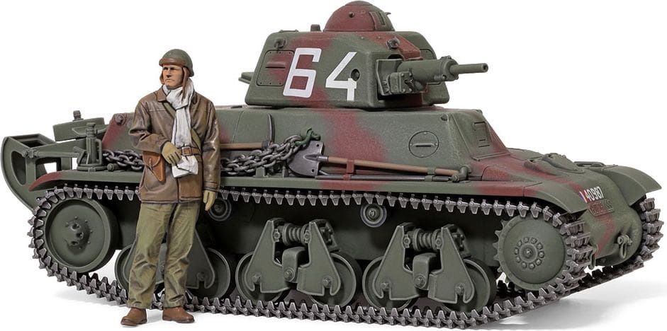 Zdjęcie główne produktu French Light Tank H39 Pz.Kpfw.38H 735(f) 1:35 Tamiya 35389