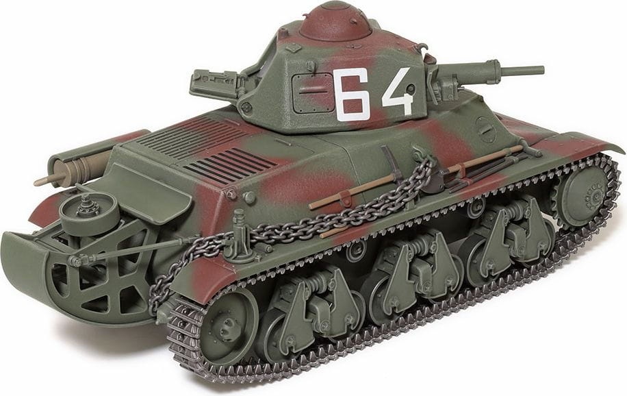 Zdjęcie dodatkowe produktu French Light Tank H39 Pz.Kpfw.38H 735(f) 1:35 Tamiya 35389