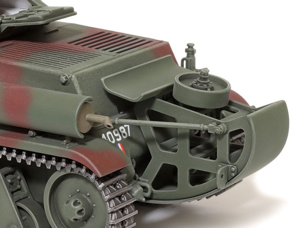Zdjęcie dodatkowe produktu French Light Tank H39 Pz.Kpfw.38H 735(f) 1:35 Tamiya 35389