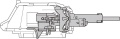 Zdjęcie dodatkowe produktu French Light Tank H39 Pz.Kpfw.38H 735(f) 1:35 Tamiya 35389