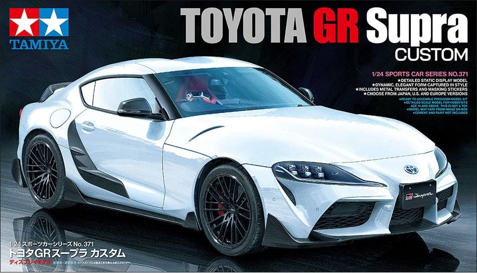 Zdjęcie dodatkowe produktu Toyota GR Supra MK5 Custom 1:24 Tamiya 24371