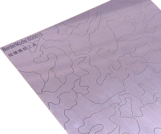 Zdjęcie główne produktu Szablon wycinania masek kamuflażowych dla nowoczesnych czołgów Border Model BD0013