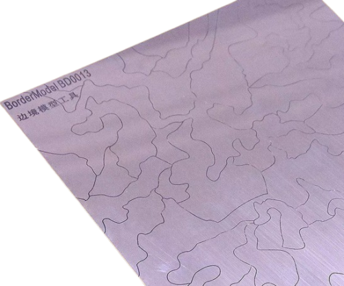 Szablon wycinania masek kamuflażowych dla nowoczesnych czołgów Border Model BD0013