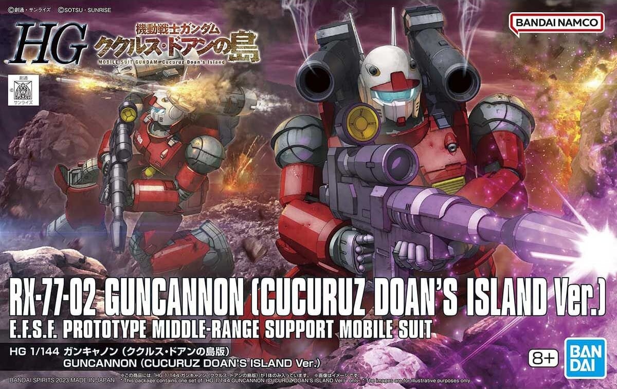 Zdjęcie główne produktu Gunpla RX-77-02 Guncannon (Cucuruz Doan's Island Ver.) HGCDI 1:144