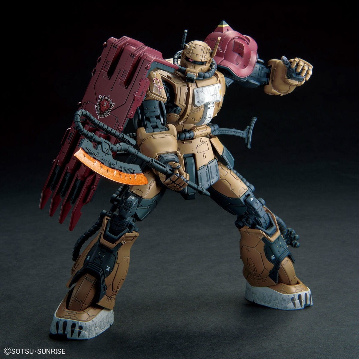 Zdjęcie dodatkowe produktu Gunpla MS-06F Zaku II F Type Solari (RFV) HGRFV 1:144