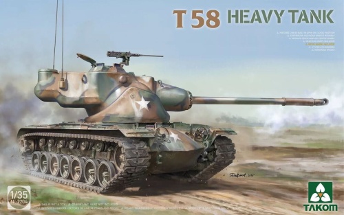 T58 Heavy Tank 1:35 Takom 2204