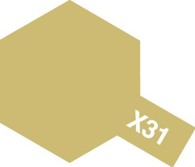 Tamiya 81531 X-31 Titanium Gold Farba 10ml Acrylic Mini X31