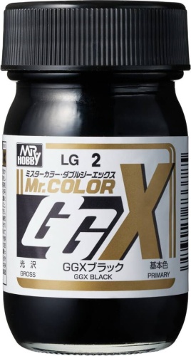 Mr. Hobby LG002 Mr. Color GGX (60 ml) Czarny błyszczący